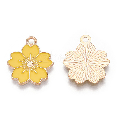 Alloy Enamel Pendants ENAM-S121-115L-1