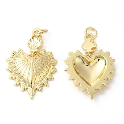 Eco-Friendly Rack Plating Brass Pendants KK-R143-17G-1