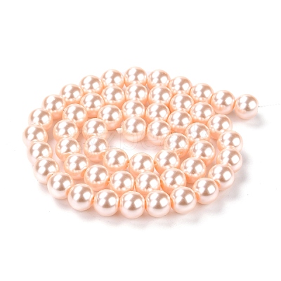 Eco-Friendly Grade A Glass Pearl Beads HY-J002-8mm-HX016-1