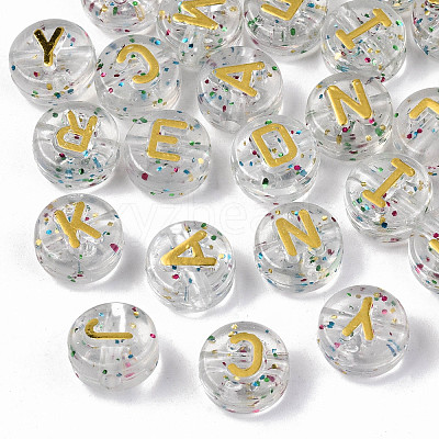 Transparent Acrylic Beads TACR-N010-001-1