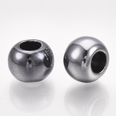 UV Plating ABS Plastic European Beads CCB-S162-28G-01-1