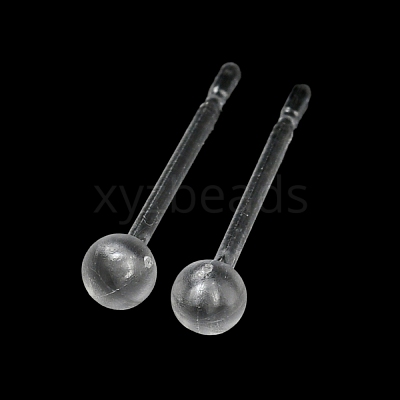 Resin Stud Earring Findings FIND-H046-10-1