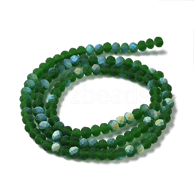 Transparent Glass Beads Strands EGLA-A034-T4mm-MB24-1