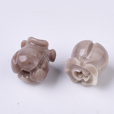 Synthetic Coral Beads CORA-R017-28-B04-1