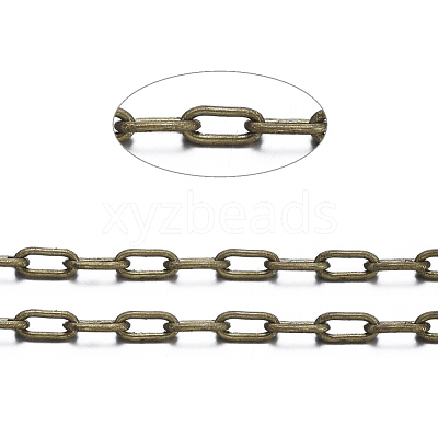 Brass Cable Chains CHC028Y-AB-1