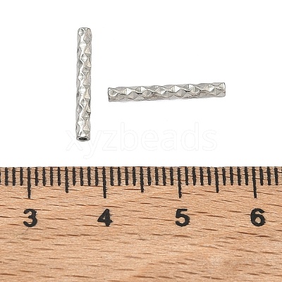 304 Stainless Steel Tube Beads STAS-Z192-07P-05-1