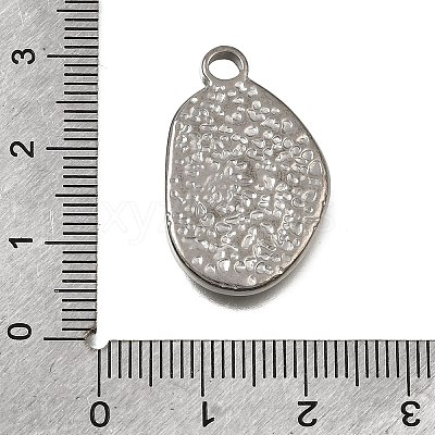 304 Stainless Steel Pendants SA-CBA7C25-02B-P-1