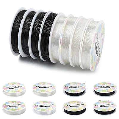 3 Rolls Round Elastic Crystal Thread EW-YW0001-17A-01-1