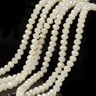 Electroplate Glass Beads Strands EGLA-A034-J2mm-T07-1