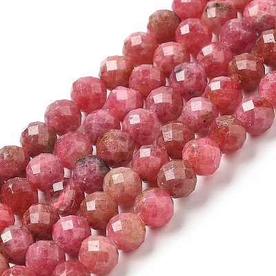 Natural Rhodonite Beads Strands G-E608-A13-1