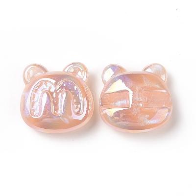 Opaque Acrylic Beads OACR-A010-07B-1