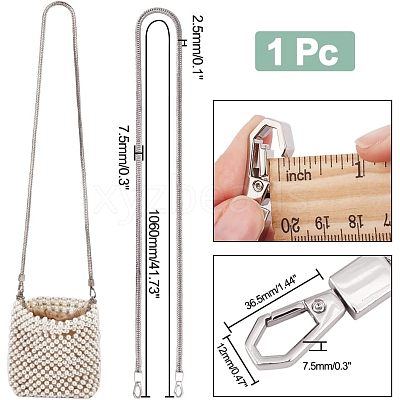Bag Strap Chains FIND-WH0043-90P-1