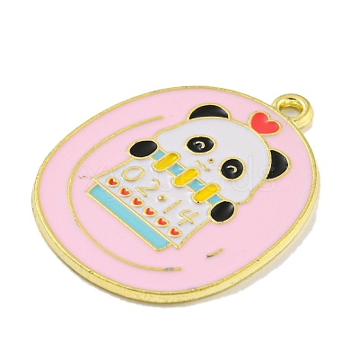 Alloy Enamel Pendants ENAM-H045-03LG-02-1