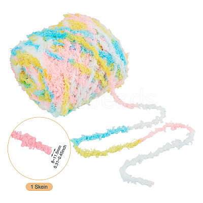 Segment Dyed Polyester Yarn YCOR-TADJ0001-05E-1