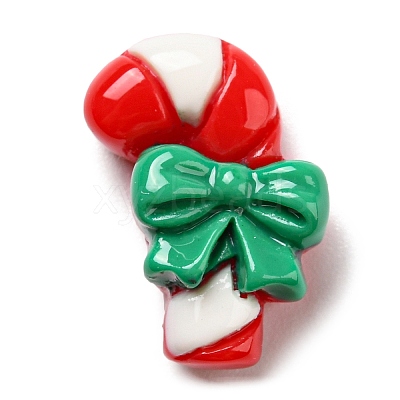 Christmas Opaque Resin Cabochons RESI-K027-21D-1