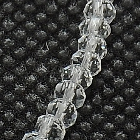 Glass Beads Strands GLAA-F003-B02-1