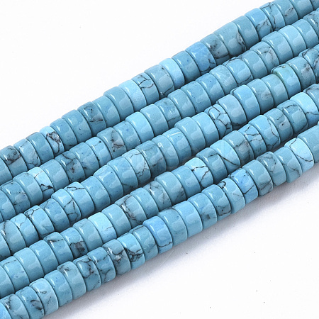 Synthetic Turquoise Beads Strands TURQ-N215-01G-1