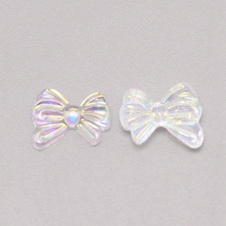 Resin 3D Bowknot Nail Art Cabochons Decorations MRMJ-WH0073-74-1