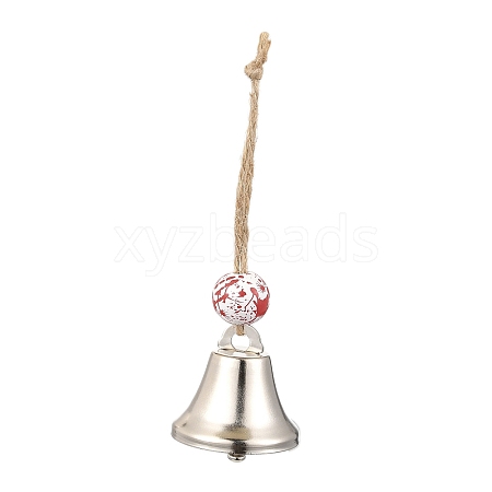 Iron Bell Hanging Ornaments HJEW-JM02464-1