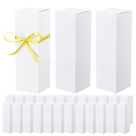 Folding Kraft Paper Mailer Boxes CON-WH0100-32-1