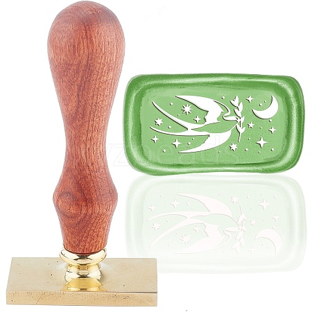 Wax Seal Stamp Set AJEW-WH0214-112-1