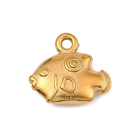Ocean Theme 304 Stainless Steel Charms LS-STAS-I356-03G-01-1