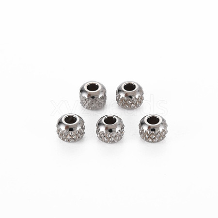 Non-Tarnish 201 Stainless Steel Beads STAS-N088-37A-01P-1