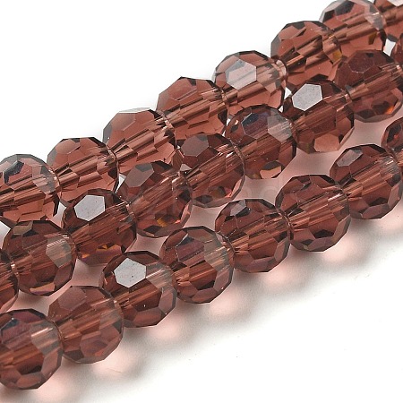 Transparent Glass Beads EGLA-A035-T6mm-D13-1