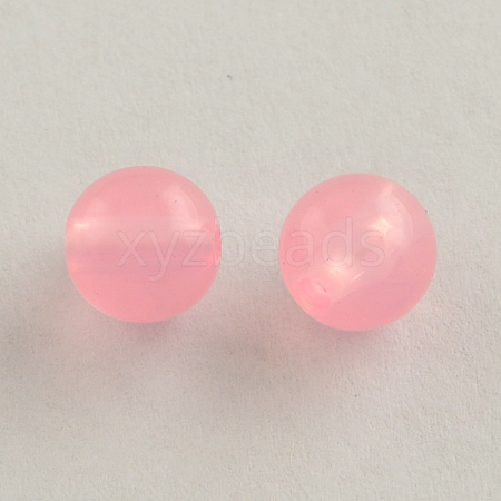 Imitation Jelly Round Acrylic Beads TACR-R112-10mm-02-1