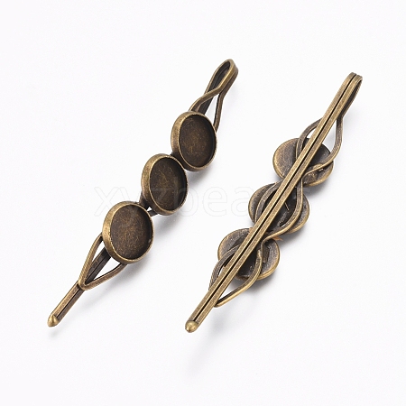 Iron Hair Bobby Findings MAK-WH0007-10AB-1