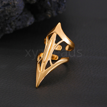 Alloy Adjustable Cuff Rings FS-WG7694D-01-1
