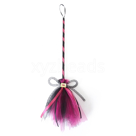 Halloween Witch Broom Ornament PW-WG20721-10-1