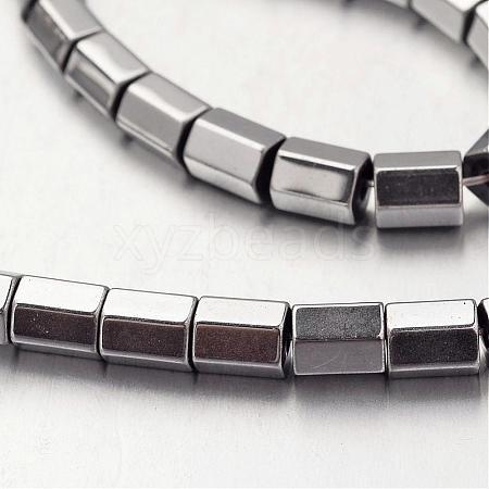 Electroplate Non-magnetic Synthetic Hematite Bead Strands G-F300-38A-01-1