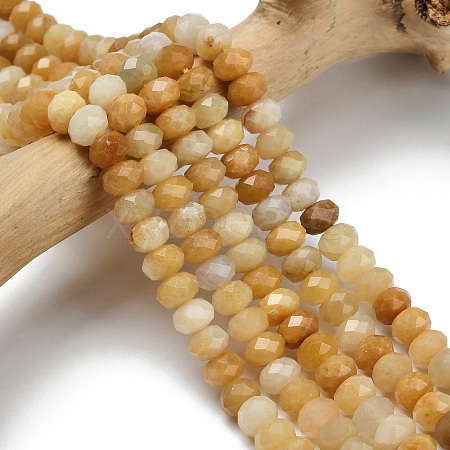 Natural Topaz Jade Beads Strands G-Z111-A06-01-1