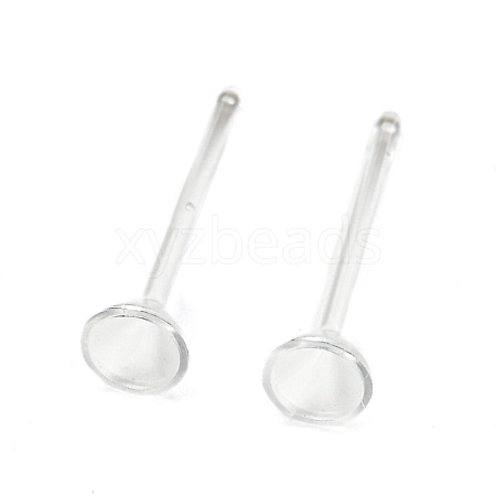 Resin Stud Earring Findings LS-X1-FIND-H046-06-1