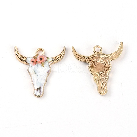 Zinc Alloy Enamel Pendants ENAM-CJC0004-26D-1