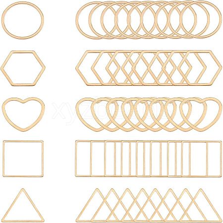 Unicraftale 304 Stainless Steel Linking Ring STAS-UN0003-72G-1