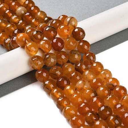 Natural Agate Beads Strands G-M437-B01-01L-1