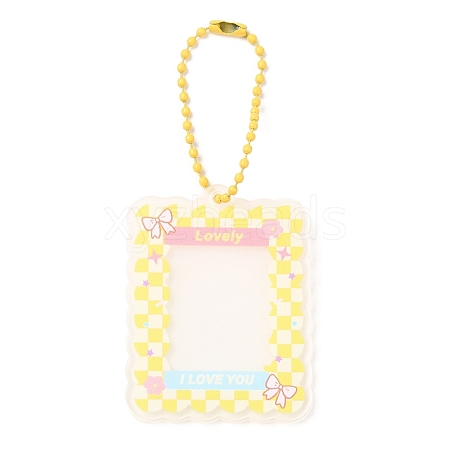 Acrylic Photocard Sleeve Keychain DIY-A024-04A-1