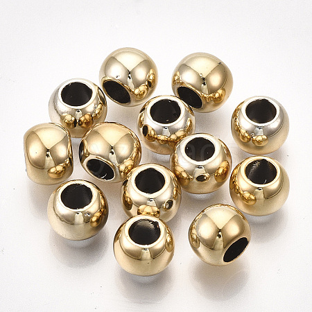 UV Plating ABS Plastic Beads LS-X-CCB-S162-28A-02-1
