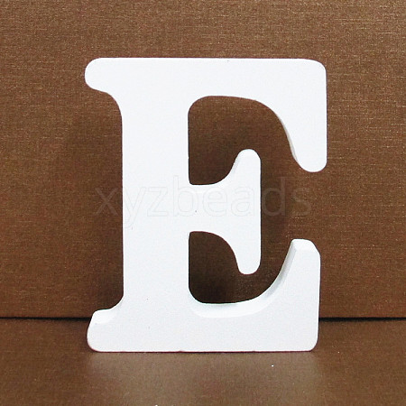 Letter Wooden Ornaments LETT-PW0002-61E-1