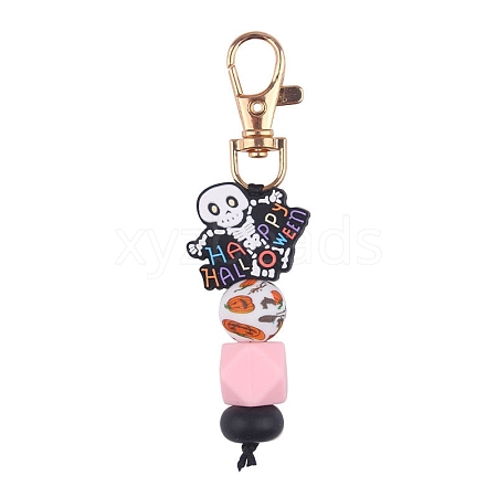 Halloween Theme Silicone Cartoon Pendant Decorations PW-WG93AF1-04-1