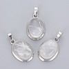 Natural Quartz Crystal Pendants G-L512-D22-1