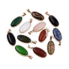 Natural & Synthetic Mixed Stone Pendants KK-N254-182G-1