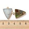 Natural Chrysoprase Pendants G-M431-11G-A-3