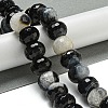 Natural Crystal and Agate Beads Strands G-P546-B02-02-1