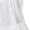 5 Yards Star Moon Polyester Mesh Fabric DIY-WH0899-684B-1