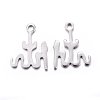 201 Stainless Steel Pendants STAS-O110-02P-2