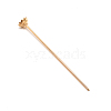 Rack Plating Alloy Hair Stick Findings FIND-WH0247-03B-KCG-1