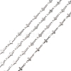 Tarnish Resistant 304 Stainless Steel Cross Link Chains CHS-R009-04-1